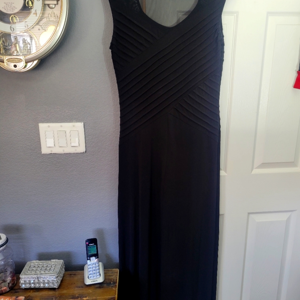 Black gown